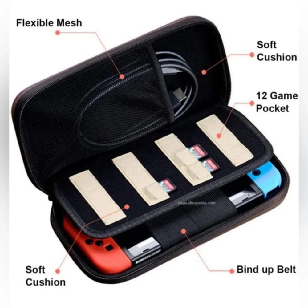 RARE Zelda Sheikah Slate Nintendo Switch Case/Bag/BOTW Collector